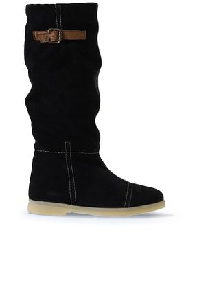 چکمه مشکی زنانه پارچه ای Bueno Shoes - کد 375162240