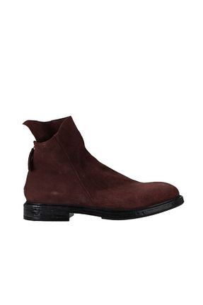 بوت / نیم بوت زرشکی مردانه چرم خالص Bueno Shoes - کد 507551214