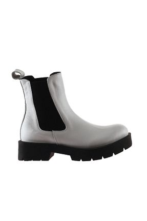 بوت / نیم بوت سفید زنانه چرم خالص Bueno Shoes - کد 217430236