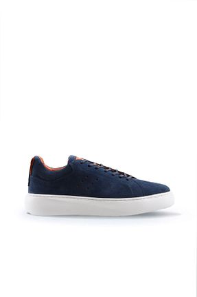 کفش اسنیکر آبی مردانه بند دار Bueno Shoes - کد 806434701