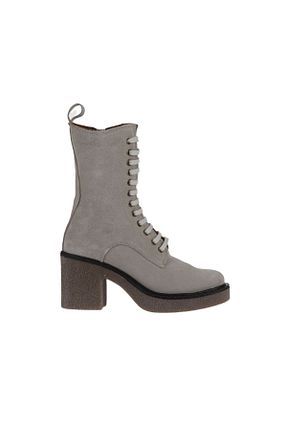 بوت / نیم بوت بژ زنانه چرم خالص Bueno Shoes - کد 409568956