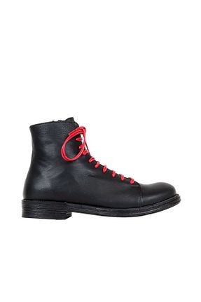 بوت / نیم بوت زرشکی زنانه چرم خالص Bueno Shoes - کد 160360153