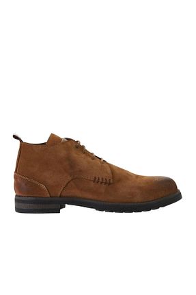 بوت / نیم بوت قهوه ای مردانه چرم خالص Bueno Shoes - کد 378751889