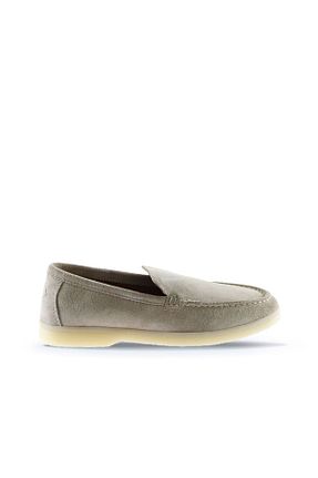 کفش کژوال بژ زنانه چرم خالص Bueno Shoes - کد 306052580
