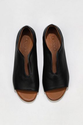 بابت مشکی زنانه چرم خالص Bueno Shoes - کد 341543068