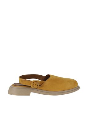 صندل زرد زنانه پاشنه تخت Bueno Shoes - کد 774535185