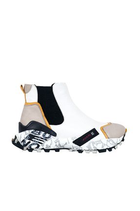 بوت / نیم بوت سرمه ای زنانه چرم خالص Bueno Shoes - کد 72517296
