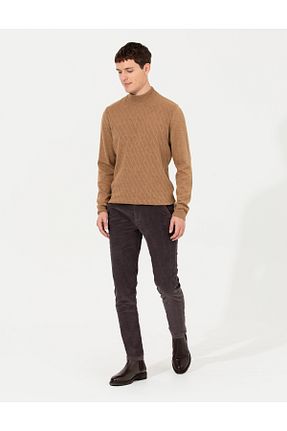 شلوار طوسی مردانه پارچه Pierre Cardin - کد 858402598