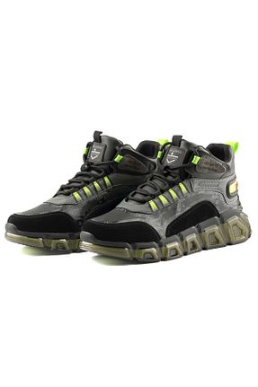 کفش فیتنس مشکی مردانه چرم مصنوعی Kids Club Shoes - کد 814520858