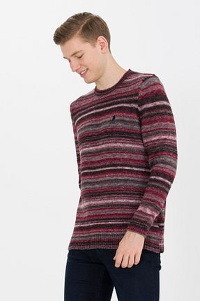پلیور زرشکی مردانه ساده U.S. Polo Assn. - کد 772950087