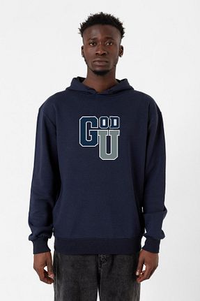سوئیشرت سرمه ای مردانه چاپی Tshirthane - کد 791017107