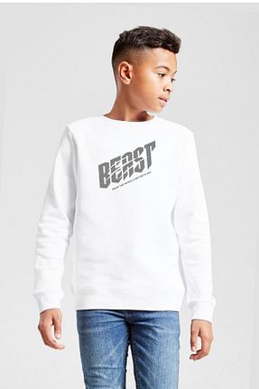 سوئیشرت سفید بچه گانه چاپی Tshirthane - کد 794069180