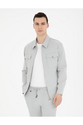 کت طوسی مردانه رگولار Pierre Cardin - کد 828258593