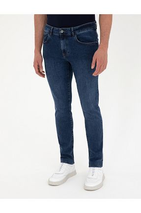 شلوار جین آبی مردانه پاچه تنگ Pierre Cardin - کد 833153579