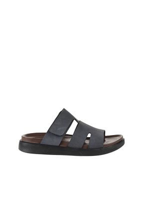 دمپائی طوسی مردانه چرم خالص Bueno Shoes - کد 774836760