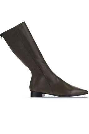 چکمه خاکی زنانه چرم خالص Bueno Shoes - کد 404045788