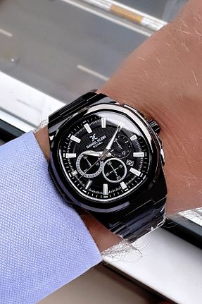 ساعت مچی مشکی مردانه 44 میلی متر Daniel Klein - کد 844305869