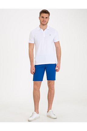 شلوارک و برمودا آبی مردانه الاستین Pierre Cardin - کد 832739989