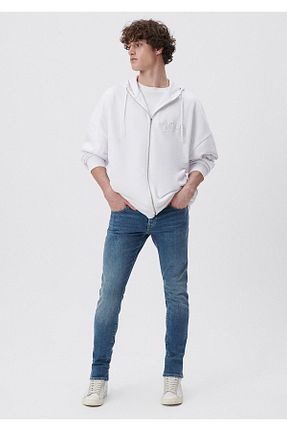 شلوار جین آبی مردانه پاچه تنگ Mavi - کد 660166779