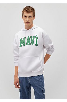 سوئیشرت صورتی مردانه چاپی Mavi - کد 799807529