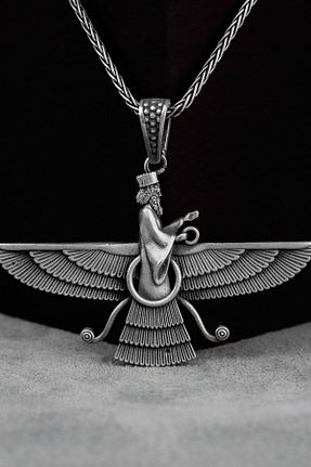 گردنبند نقره قهوه ای زنانه 925 عیار Savis Silver - کد 856347687