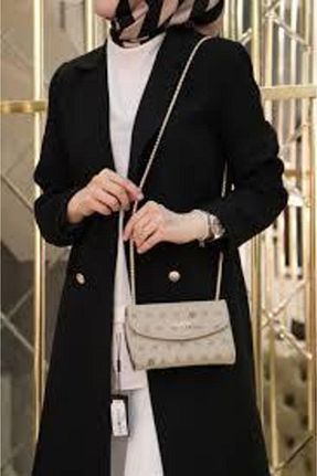 کیف مجلسی قهوه ای زنانه چرم مصنوعی Fdn mak - کد 320959036