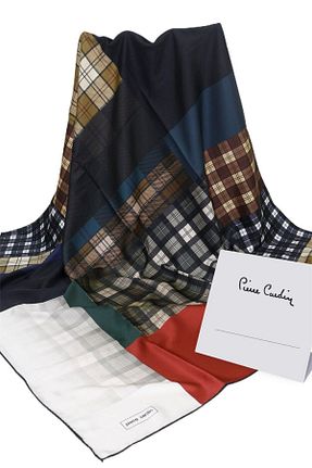 روسری سرمه ای پلی استر Pierre Cardin - کد 158443215