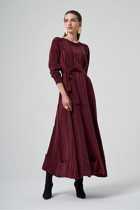 لباس زرشکی زنانه بافتنی MissWhence - کد 858462674