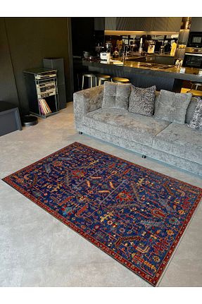 فرش رنگی قابل شستشو Rugs Modern Halı - کد 858509667