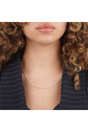 گردنبند نقره سفید زنانه 925 عیار Marshmello Silver & Jewelry - کد 858509368