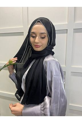شال مشکی زنانه ابریشم Genel Markalar - کد 748930309
