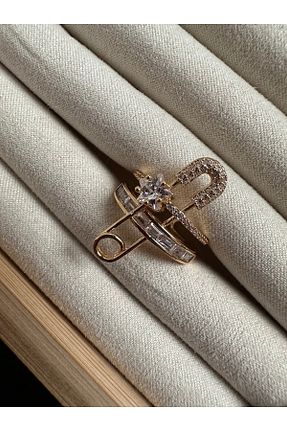 انگشتر جواهر طلائی زنانه زیرکن ringbox - کد 727968354