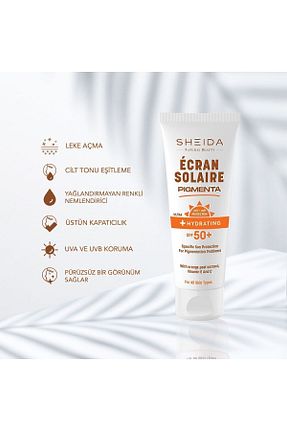کرم ضد آفتاب صورت SPF 50 + Sheida - کد 116835445