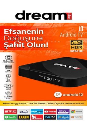 مدیا پلیر مشکی 4K Dreamstar - کد 763665052