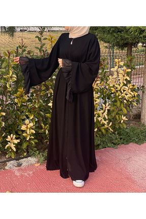 کلاه و ابایا مشکی زنانه پنبه پلی استر NAKŞİDİL - کد 813188303
