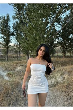 لباس سفید زنانه بافت joshua - کد 858500518