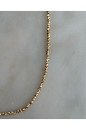گردنبند جواهر طلائی زنانه فلزی Gaia Jewelry - کد 829176105