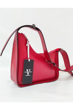 کیف دستی قرمز زنانه سایز متوسط valentina victoria - کد 858442503