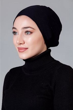 کلاه شنای حجاب مشکی زنانه nanak - کد 319251340