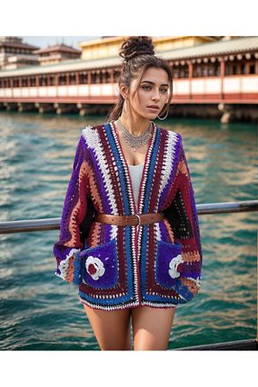 رویه رنگی زنانه پنبه ای Hippybutik - کد 271572545
