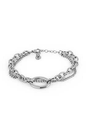 دستبند استیل (فولاد) زنانه استیل (فولاد) Daniel Klein - کد 837075276