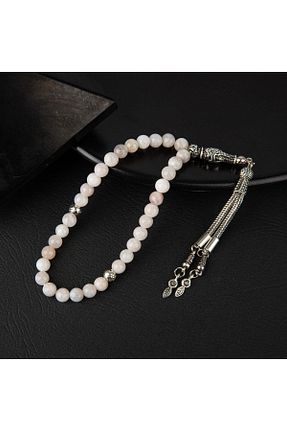 تسبیح سفید سنگ طبیعی OSMANLI DOĞAL TAŞ - کد 665188244