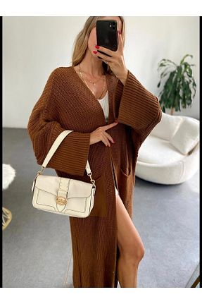 رویه قهوه ای زنانه پنبه ای manana fashion - کد 356383724