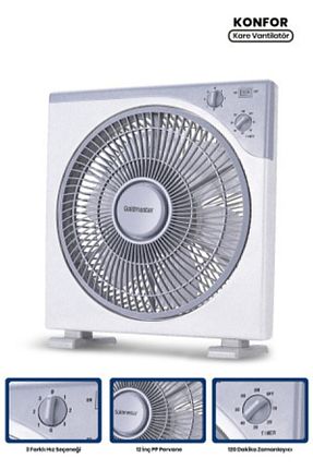 پنکه سفید 2 سال GoldMaster - کد 43323909