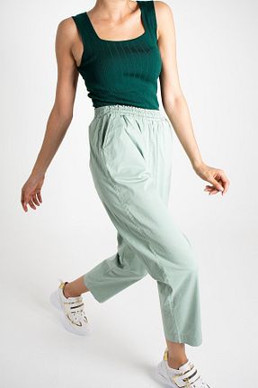 رکابی سبز زنانه یقه مربعی Butik - کد 335393284