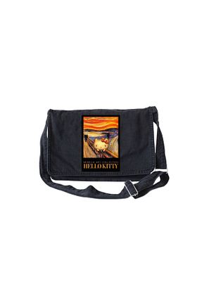 کیف پستچی مشکی زنانه پارچه ای DEEFWEAR - کد 858550994