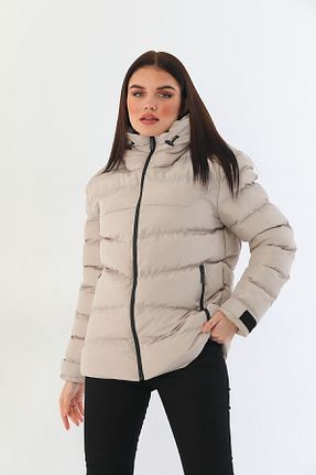 کاپشن طوسی زنانه رگولار freemen - کد 800179917