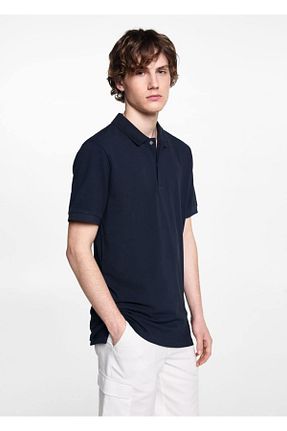 پیراهن سرمه ای مردانه رگولار MANGO Teen - کد 788742369