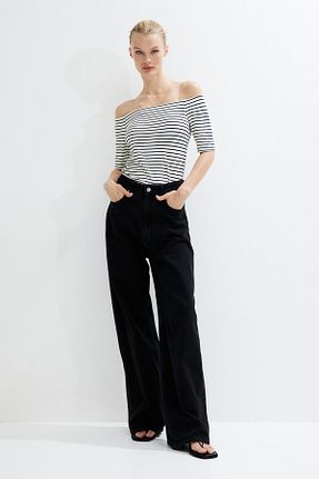 بلوز سفید زنانه ساده H&M - کد 858376242