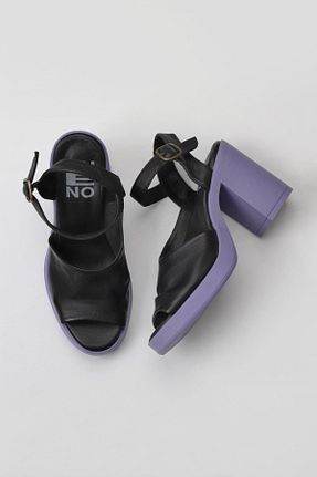 کفش پاشنه بلند کلاسیک مشکی زنانه چرم خالص Bueno Shoes - کد 671997583